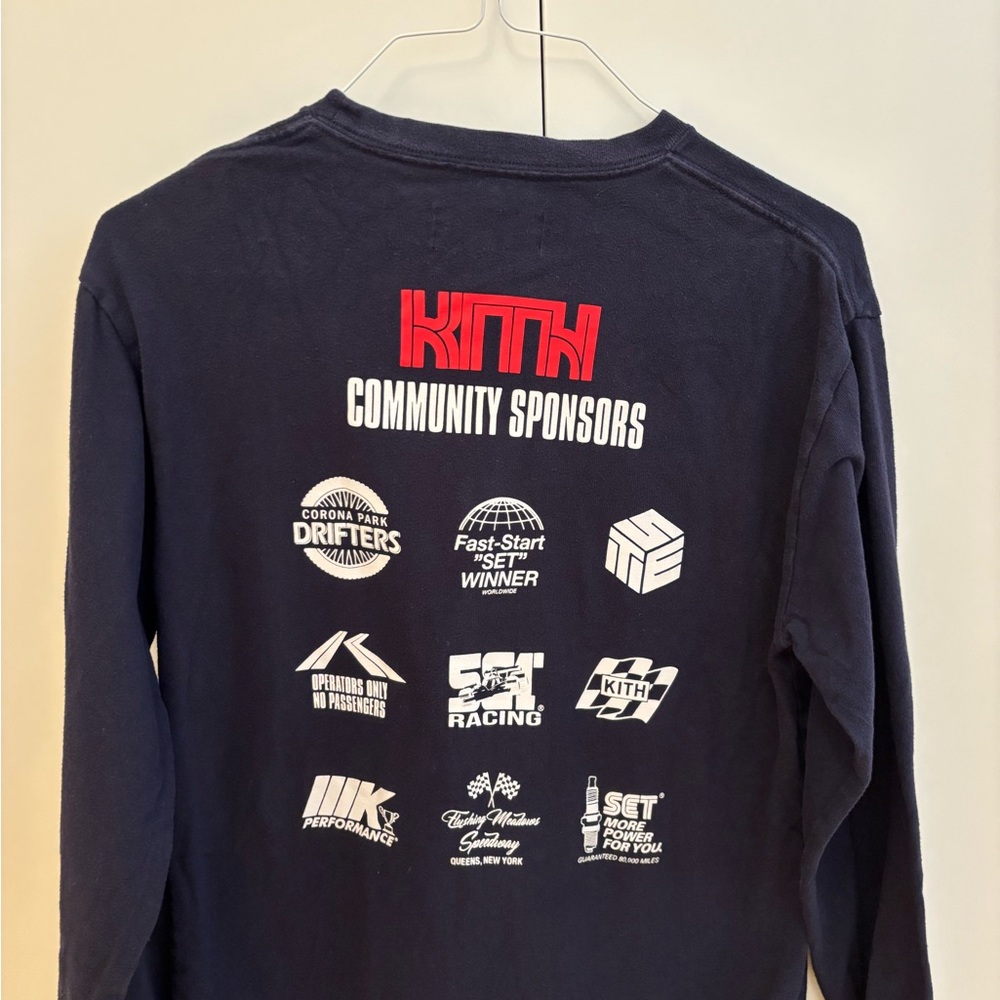 Kith men’s long sleeve shirt size medium